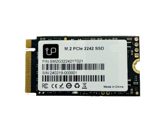 512GB Upgradeable NVME M.2 2242 SSD