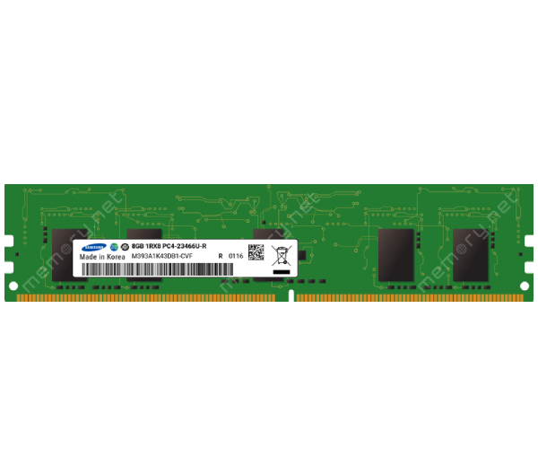 image for 8GB DDR4 2933 MHz RDIMM Module Gigabyte Compatible